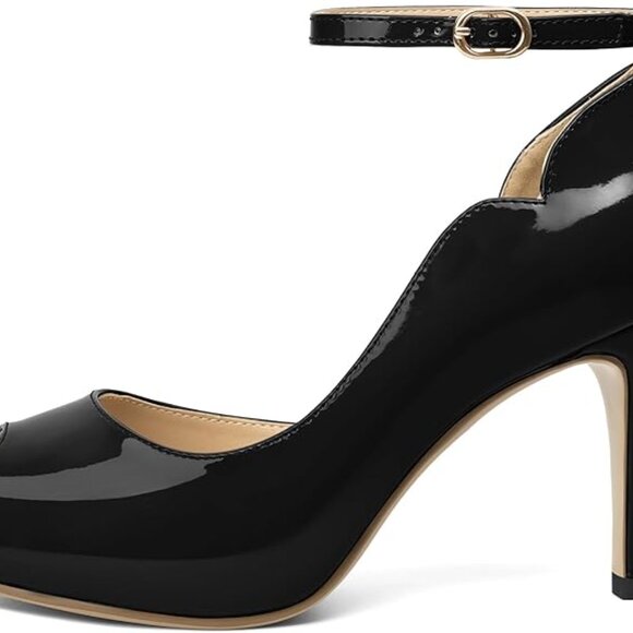 AUMOTED High Heels Pumps Platforms Shoes - Picture 5 of 7